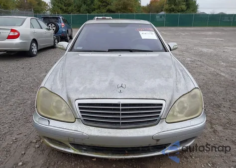 2003 Mercedes-Benz S 500 из США, поврежденный, VIN WDBNG75J53A316714